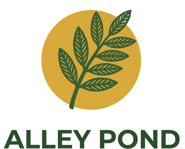 Alley Pond — full logo lockup